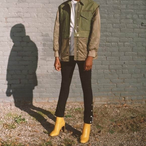 NWT Rag & Bone Simone Snap Front Pants - 00 - Picture 1 of 11